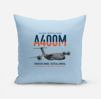 Thumbnail for Airbus A400M Atlas design on light blue pillow