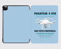 Thumbnail for DJI Phantom 4 RTK design on light blue ipad tablet case