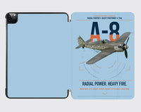 Thumbnail for Focke-Wulf Fw 190A-8 design on light blue ipad tablet case