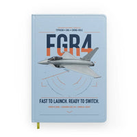 Thumbnail for Eurofighter Typhoon FGR4 design on light blue notebook