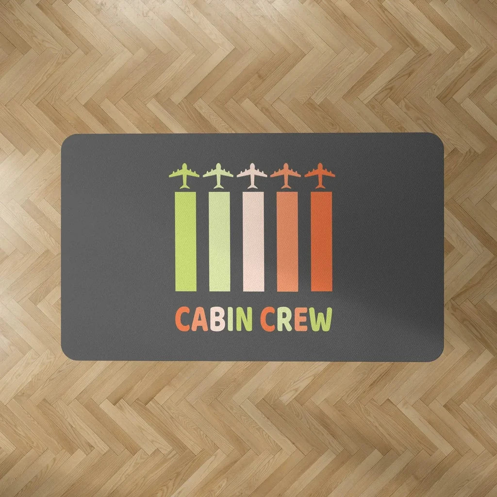 Colourful Cabin Crew Floor Mat - view 5
