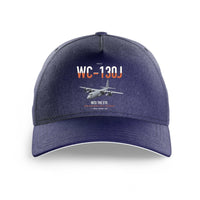 Thumbnail for WC-130J Hurricane Hunter design on dark blue printed hat