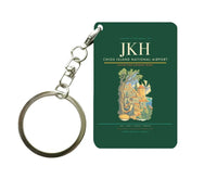Thumbnail for Chios Island National Airport (JKH) design on dark green key chain