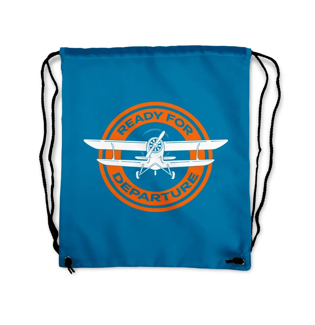 Ready for Departure Drawstring Bag - view 5