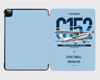 Thumbnail for Cessna 152 design on light blue ipad tablet case