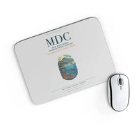 Thumbnail for Sam Ratulangi International Airport Manado (MDC) design on light gray rectangle mouse pad