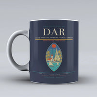 Thumbnail for Nyerere International Airport DAR Mug design on dark blue julius