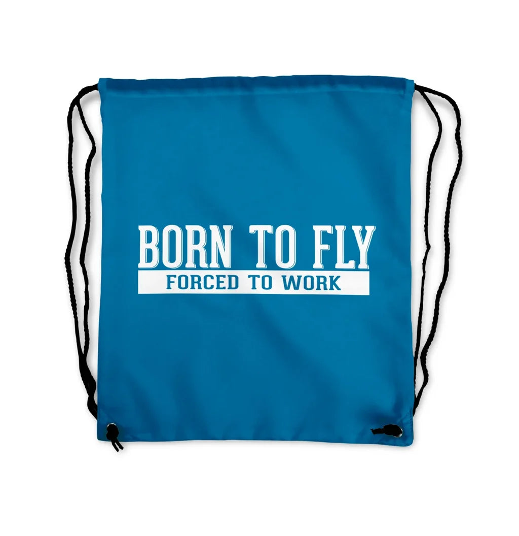 Born to Fly Drawstring Bag - view 5