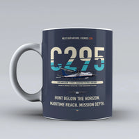 Thumbnail for C295 MPA-ASW Mug design on dark blue airbus