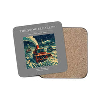 Thumbnail for The Snow Clearers - Designed Coasters design on gray 1-piece