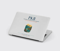 Thumbnail for Pokhara International Airport (PKR) design on light gray MacBook case