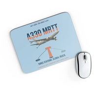 Thumbnail for Airbus A330 MRTT design on light blue rectangle mouse pad