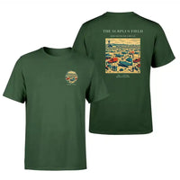 Thumbnail for VINTAGE G4539 - The Surplus Field - Double-Side T-Shirt design on darkgreen double side t shirt