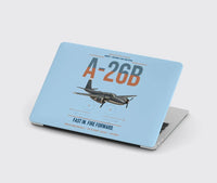 Thumbnail for A-26B Invader design on light blue MacBook case