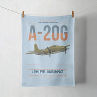 Thumbnail for A-20G Havoc design on light blue towel