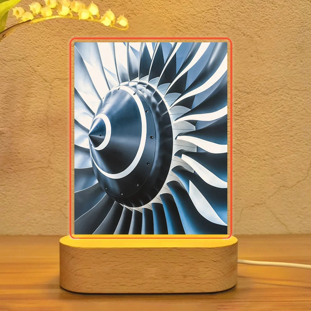 Blue Toned Super Jet Engine Lamp - view 5