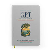 Thumbnail for Gulfport–Biloxi International Airport (GPT) design on light gray notebook