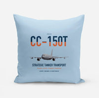 Thumbnail for Airbus CC-150T Polaris design on light blue pillow