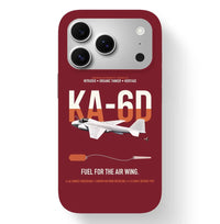 Thumbnail for KA-6D Intruder design on dark red magsafe iphone case, for iPhone 17 Pro