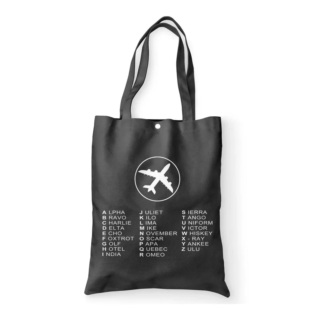 Aviation Alphabet Tote Bag - view 5