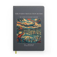Thumbnail for VINTAGE G4497 - The Paddy Reflection Roads - Designed Notebooks design on gray