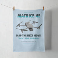 Thumbnail for DJI Matrice 4E design on light blue towel