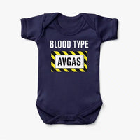Thumbnail for Blood Type AVGAS Baby Bodysuit - view 5