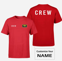 Thumbnail for Customisable CREW & Text T-Shirt - view 5