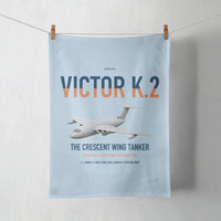 Thumbnail for Handley Page Victor K.2 design on light blue towel