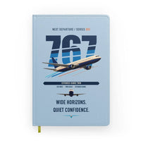 Thumbnail for Boeing 767-300ER design on light blue notebook