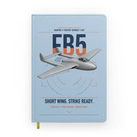 Thumbnail for de Havilland Vampire FB5 design on light blue notebook