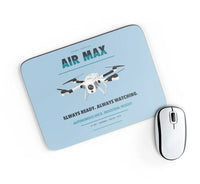 Thumbnail for Percepto Air Max design on light blue rectangle mouse pad