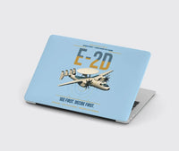 Thumbnail for E-2D Advanced Hawkeye design on light blue MacBook case