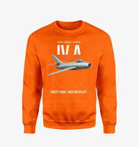 Thumbnail for Dassault Mystère IV A design on orange sweatshirt