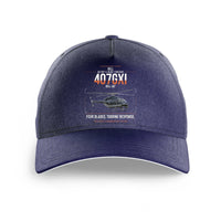 Thumbnail for Bell 407GXi design on dark blue printed hat