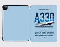 Thumbnail for Airbus A330-200 design on light blue ipad tablet case