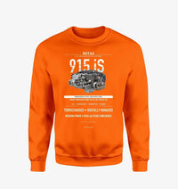 Thumbnail for 915 iS design on orange sweatshirt