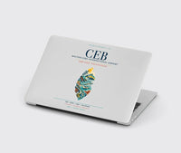 Thumbnail for Mactan-Cebu International Airport (CEB) design on light gray MacBook case