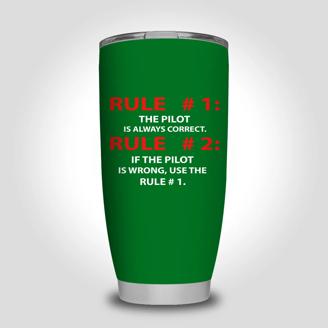 Rule 1 - Pilot is Travel Mug - view 5