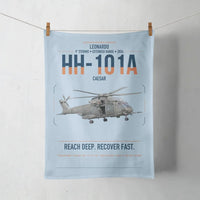 Thumbnail for Leonardo HH-101A Caesar design on light blue towel