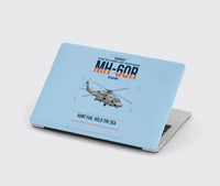 Thumbnail for Sikorsky MH-60R Seahawk design on light blue MacBook case