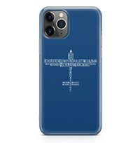 Thumbnail for Aviation Alphabet iPhone Case - view 5