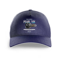 Thumbnail for PEARL 10X design on dark blue printed hat