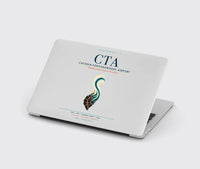 Thumbnail for Catania-Fontanarossa Airport (CTA) design on light gray MacBook case