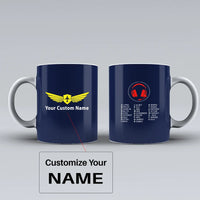 Thumbnail for Customisable Aviation Alphabet Mug - view 5
