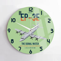 Thumbnail for EP-3E ARIES II design on light green no frame wall clock