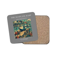 Thumbnail for The Seaplane Ramp - Designed Coasters design on gray 1-piece