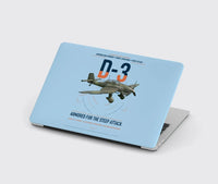 Thumbnail for Junkers Ju 87D-3 design on light blue MacBook case