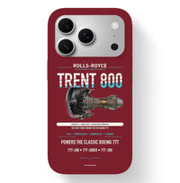 Thumbnail for TRENT 800 Case design on dark red iphone case