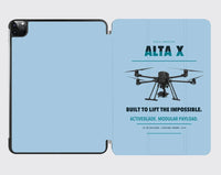 Thumbnail for Freefly Alta X design on light blue ipad tablet case